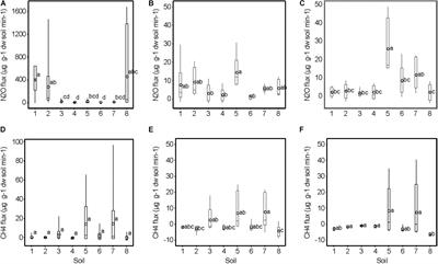 Methane and Nitrous Oxide Production From Agricultural Peat Soils in Relation to Drainage Level and Abiotic and Biotic Factors